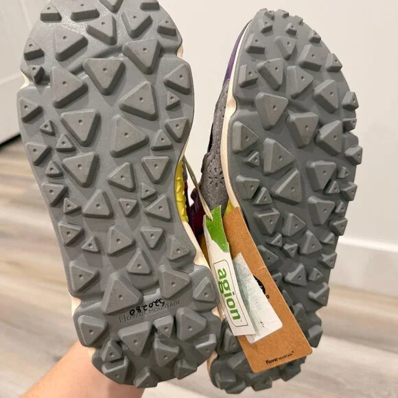 NWT Flower Mountain Yamano 3 Woman -  EU 39 - US 8 - Black-Violet Color - Picture 5 of 8